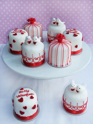 Valentine Mini Cakes