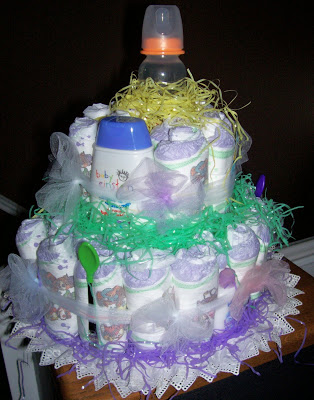 Wedding Towel Cake