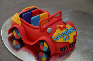 Wiggles Big Red Car Cake Topper