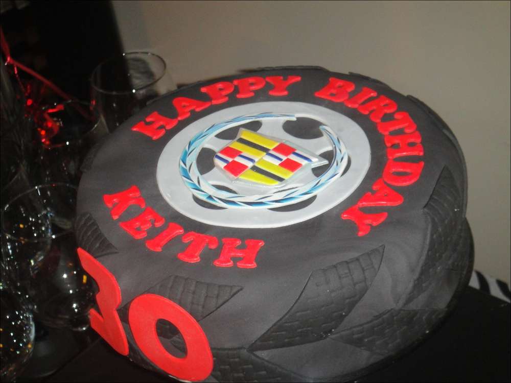 30th Birthday Party Cake