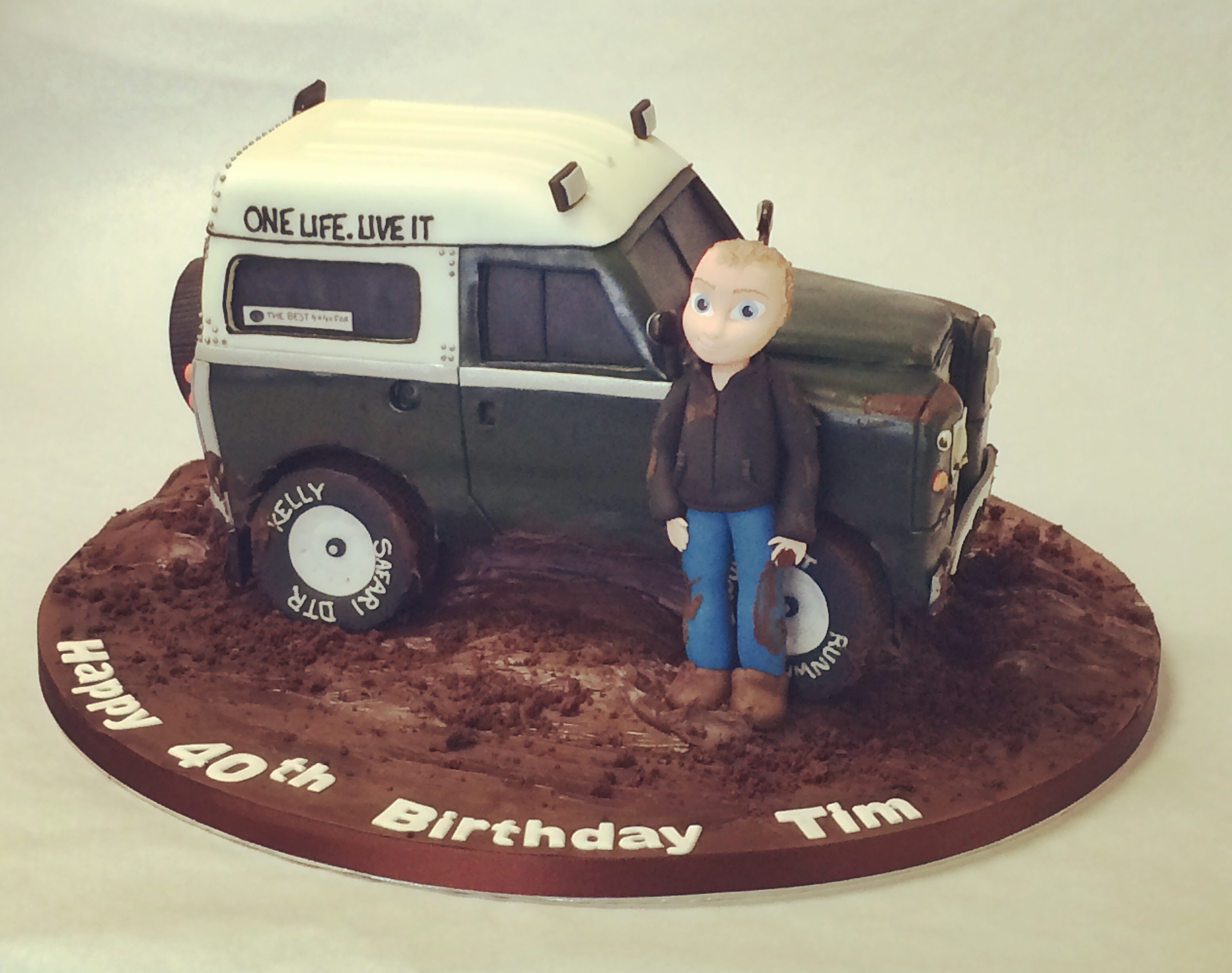 3D Car Birthday Cake