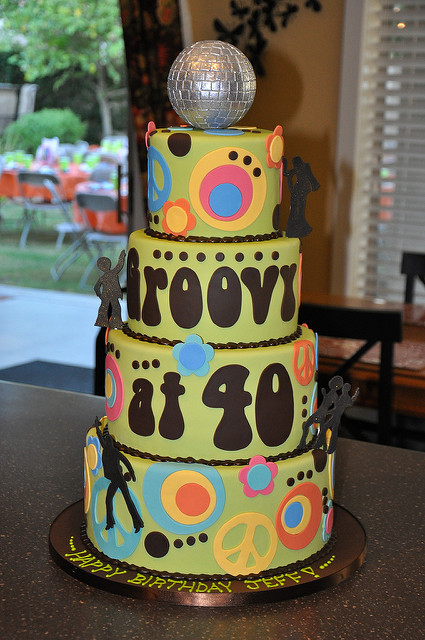 70 Theme Birthday Cakes