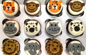 Animal Face Cupcake Ideas