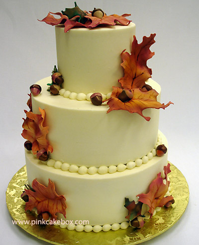 Autumn Fall Wedding Cakes