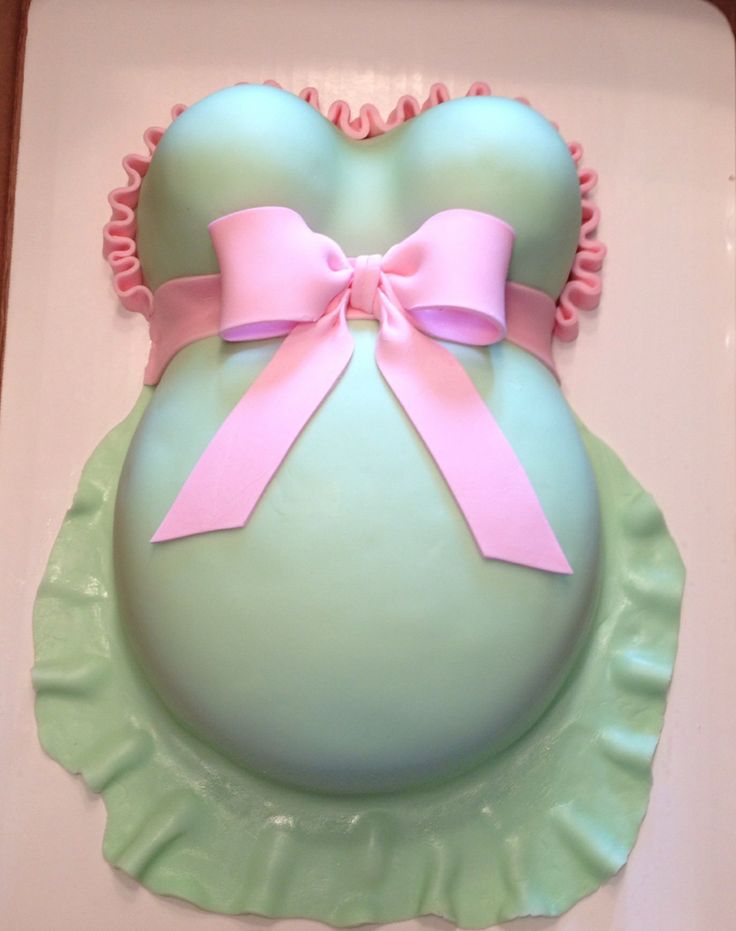 Baby Shower Bump Cake