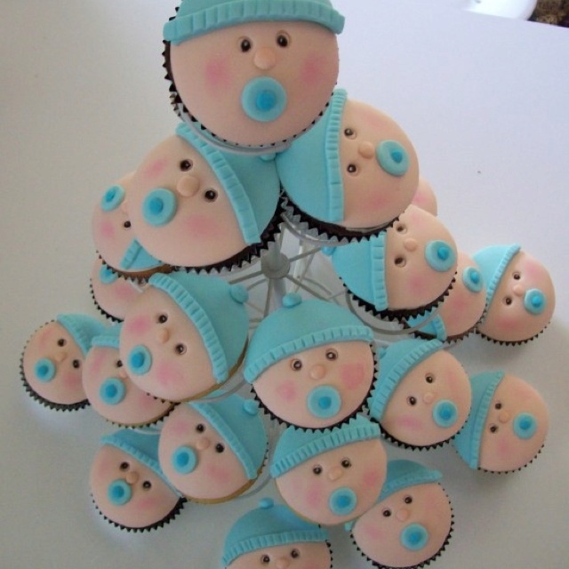 Baby Shower Cupcakes