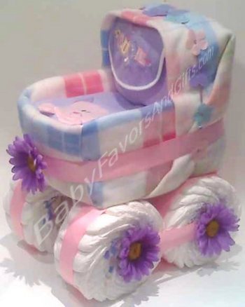 11 Photos of Unique Baby Shower Diaper Cakes For Girls