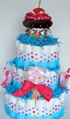 Baby Shower Diaper Cake