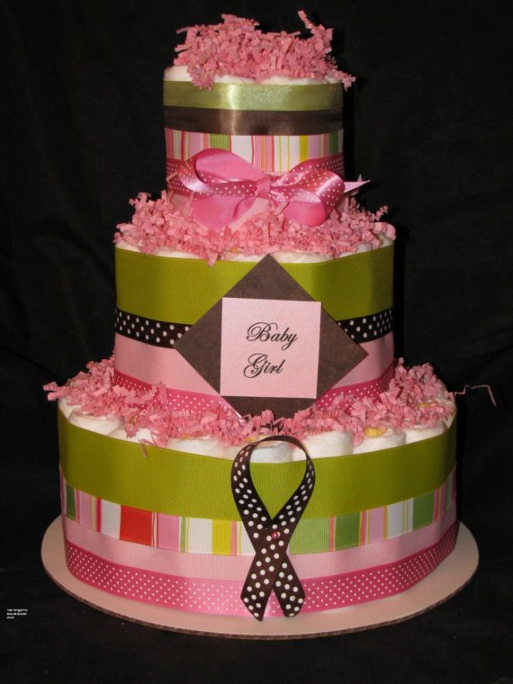 Baby Shower Diaper Cake