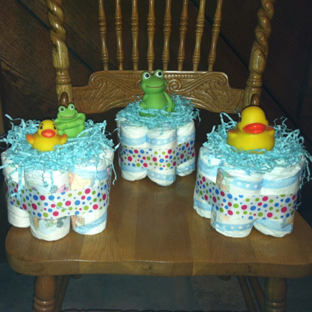 Baby Shower Diaper Cake