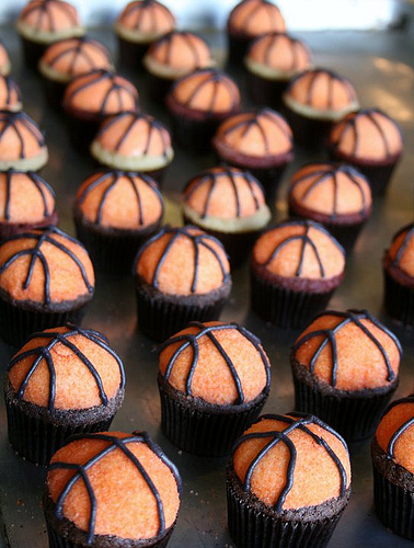 9 Photos of Basketball Mini Cakes