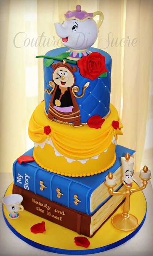 Beauty and the Beast Birthday Cake Ideas