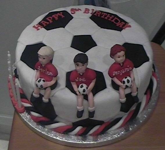 Boys Football Birthday Cake