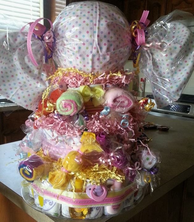 Candy Diaper Cake