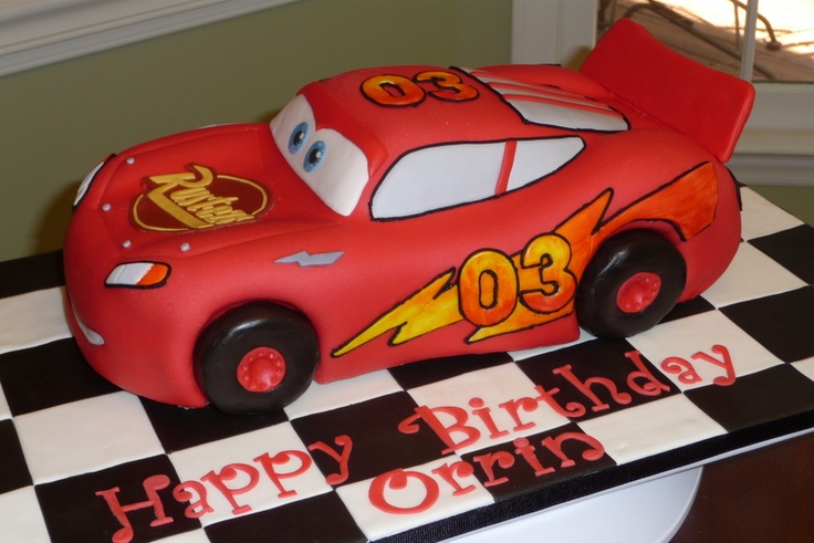 Cars Lightning McQueen Cupcakes