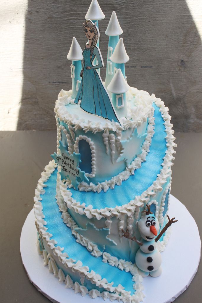 Castle Birthday Cake Frozen