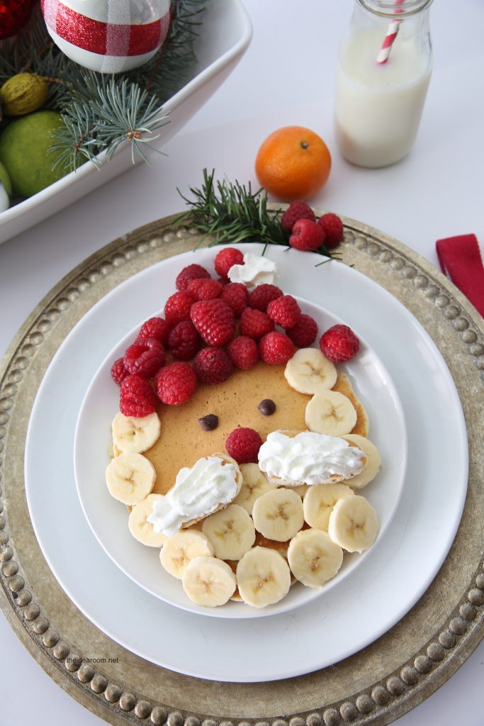 Christmas Santa Claus Pancakes