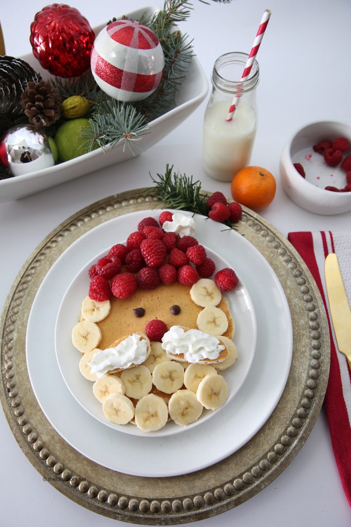 Christmas Santa Claus Pancakes