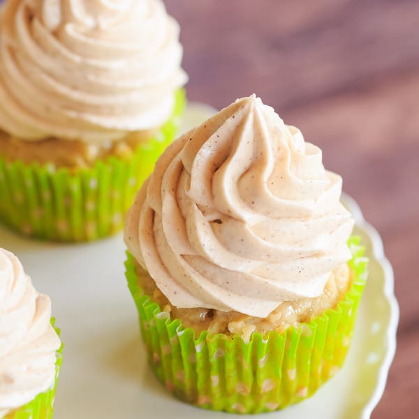 6 Photos of Apple Cupcakes With Cream Cheese Frosting