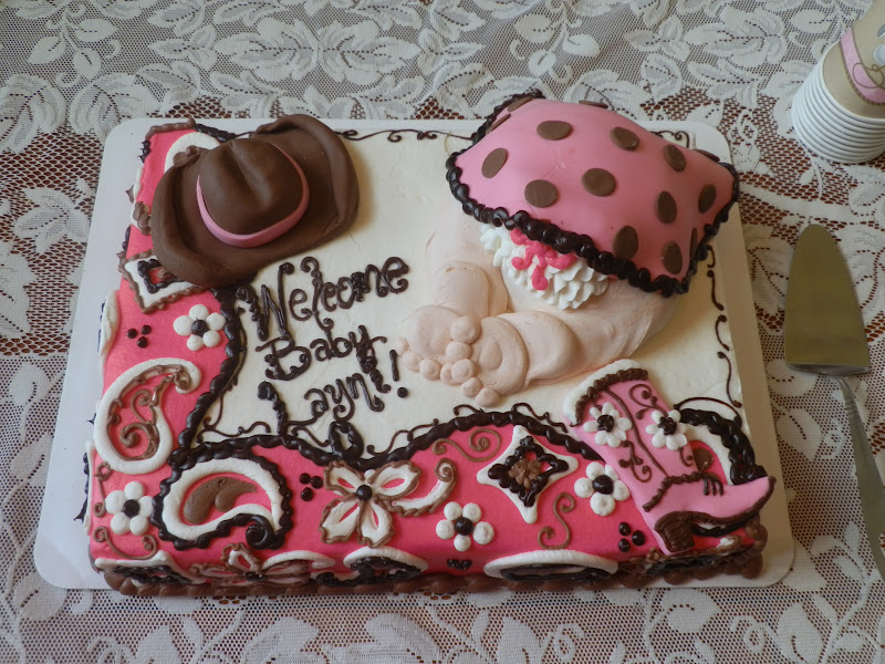 Cowgirl Baby Shower Cake Ideas