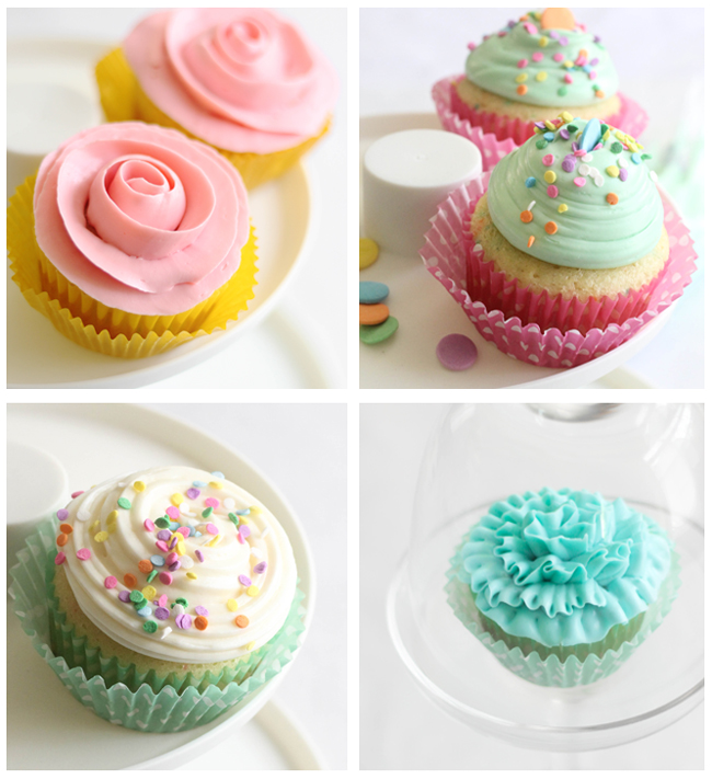 11 Icing For Cupcakes Simple Designs Photo Easy Cupcake