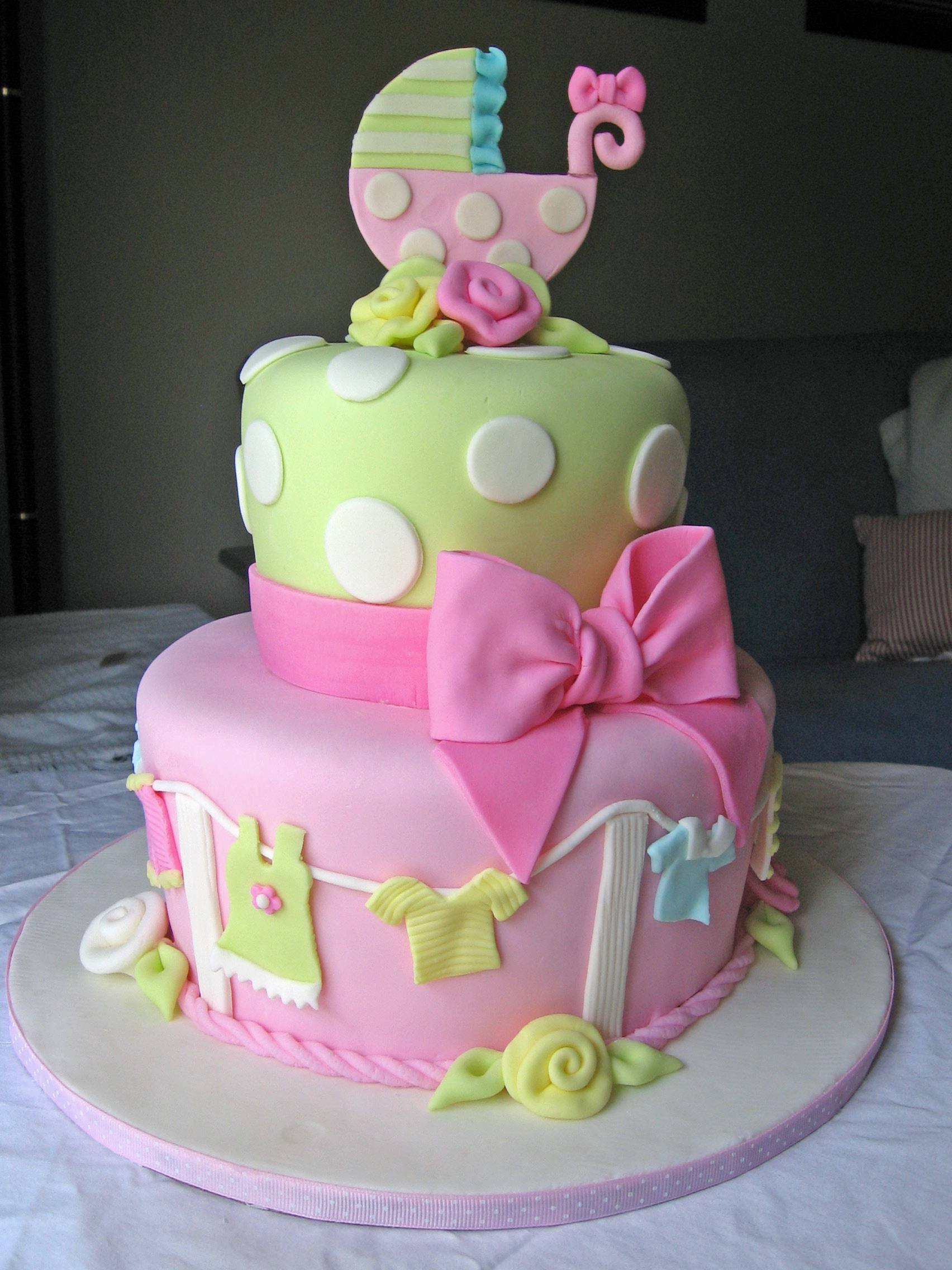 Cute Baby Shower Cake