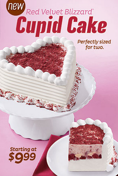 Dairy Queen Valentine Cakes