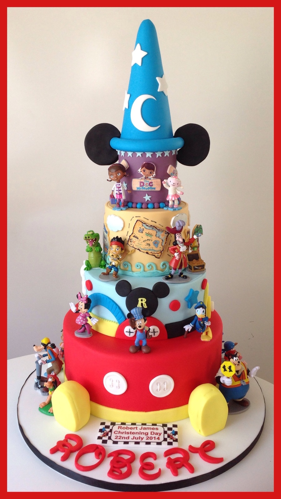 Disney Boys Birthday Cake