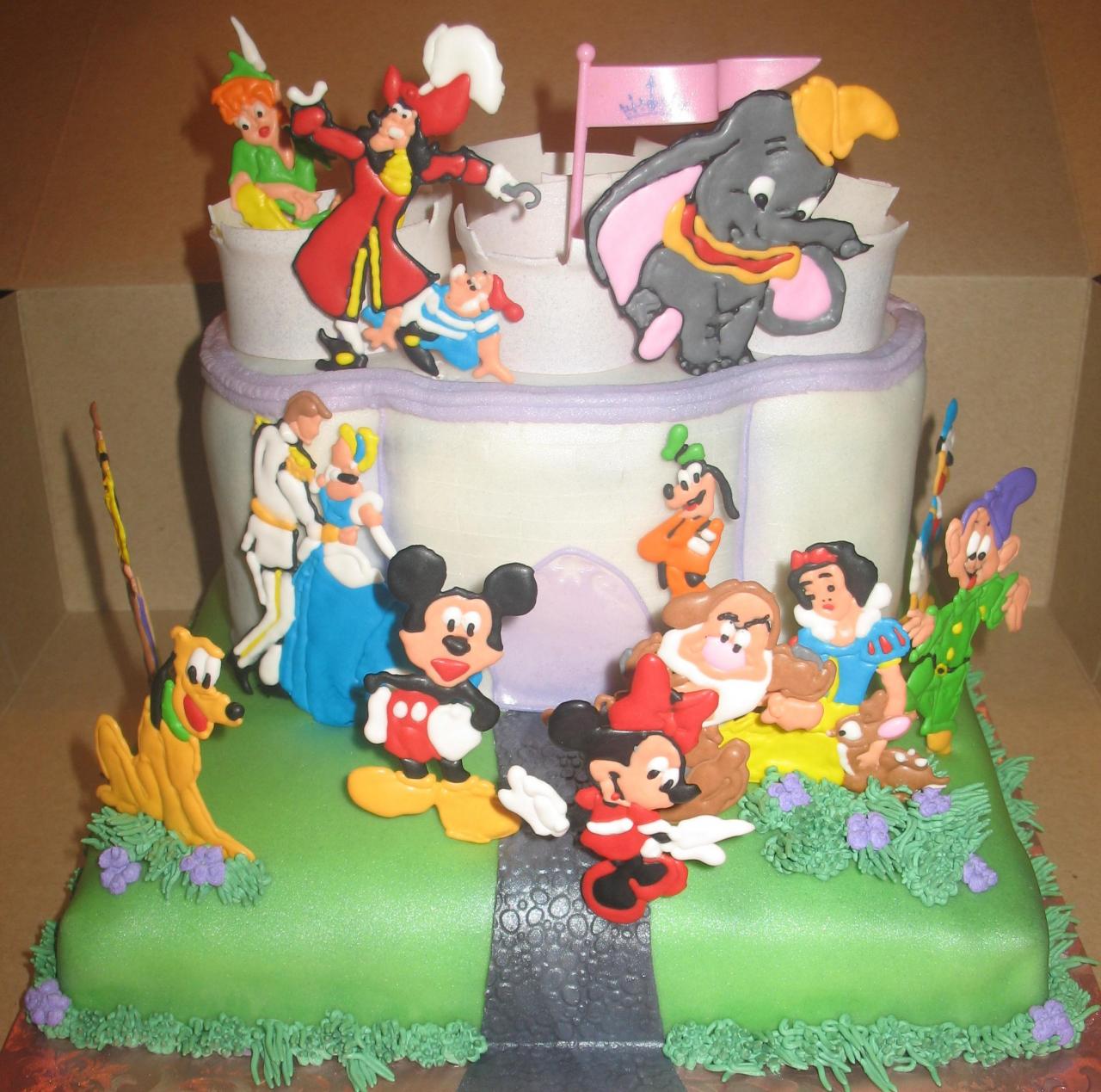 Disney Character Birthday Cakes