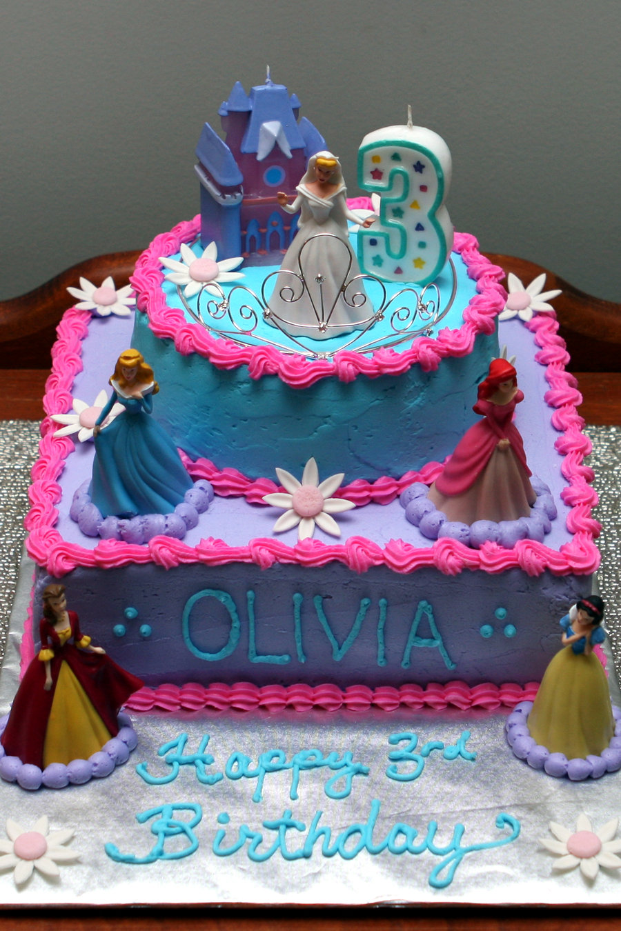 Disney Princess Birthday Cakes