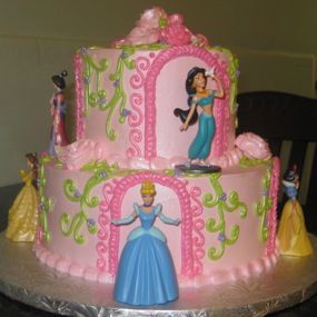 Disney Princess Birthday Cakes