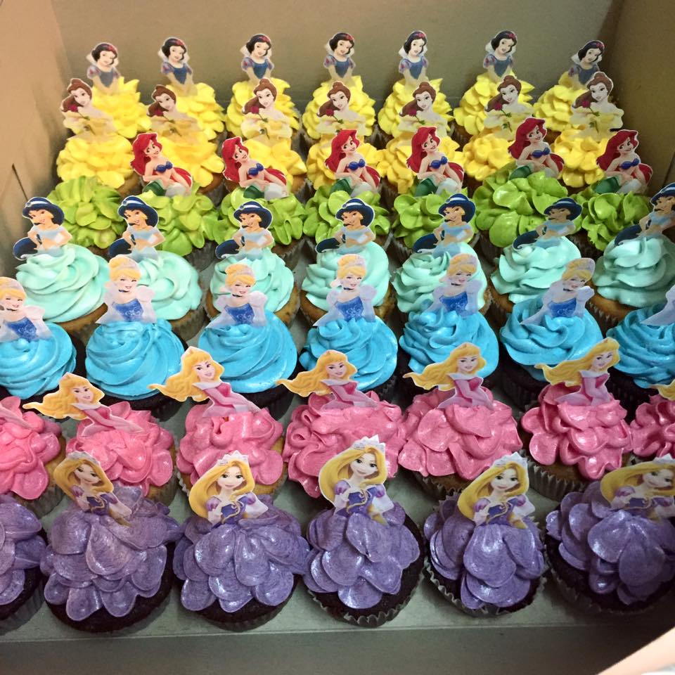 Disney Princess Cupcakes