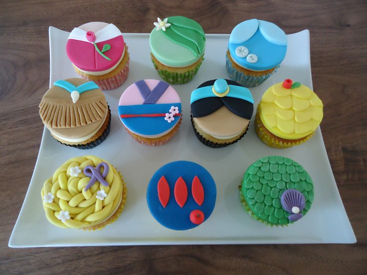 Disney Princess Cupcakes