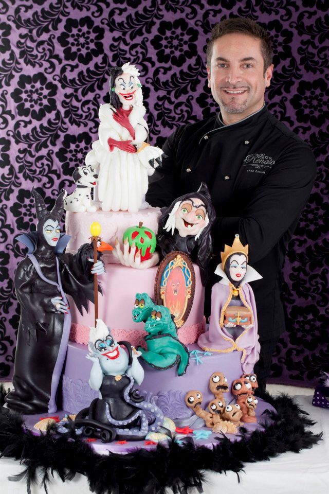 Disney Villain Birthday Cake