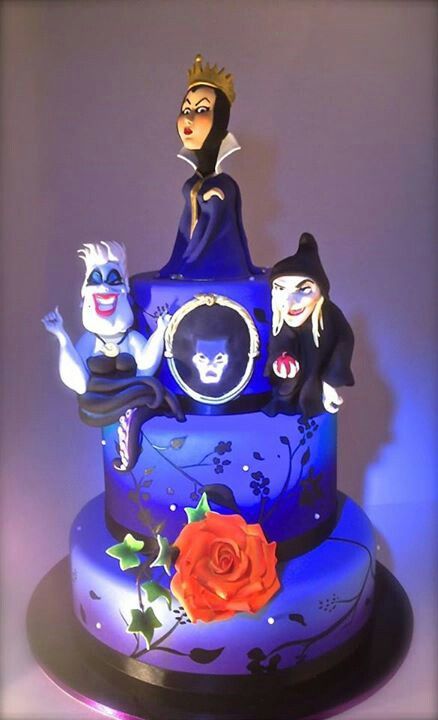 5 Photos of Maleficent Disney Villain Cakes