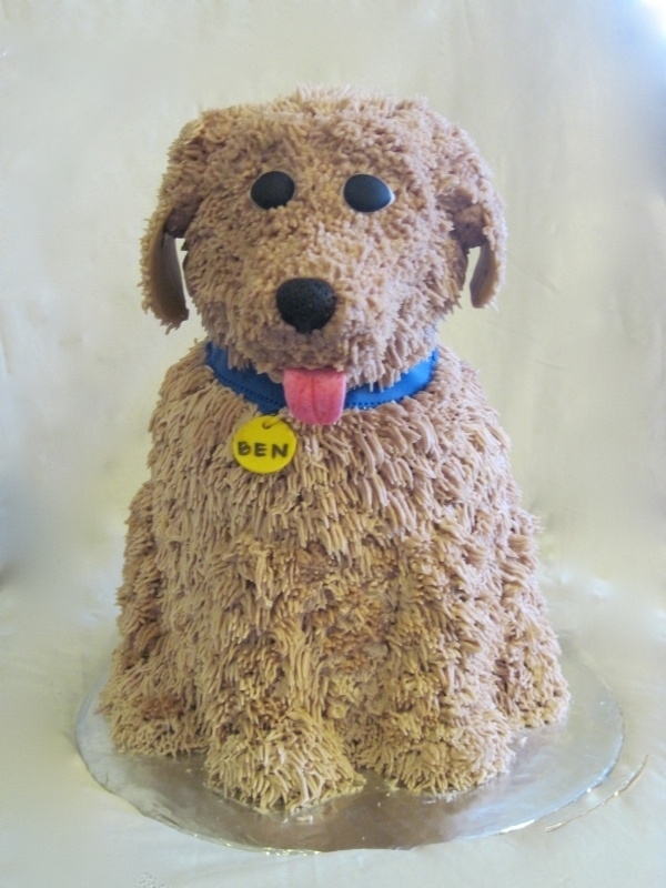 10 Easy To Make Doggy Cakes Photo Easy Dog Shaped Birthday Cake, Easy