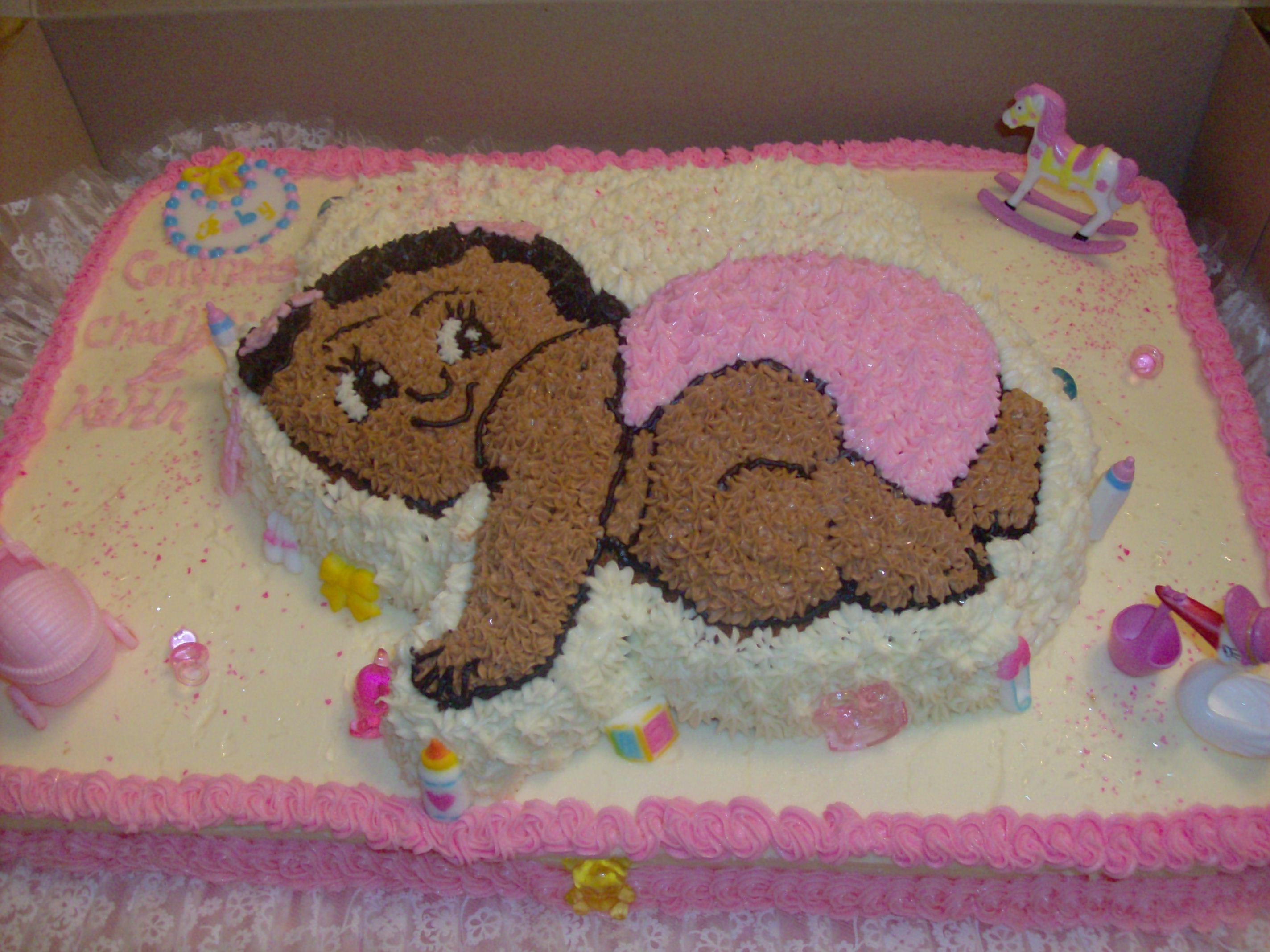 Exotic Baby Shower Cakes