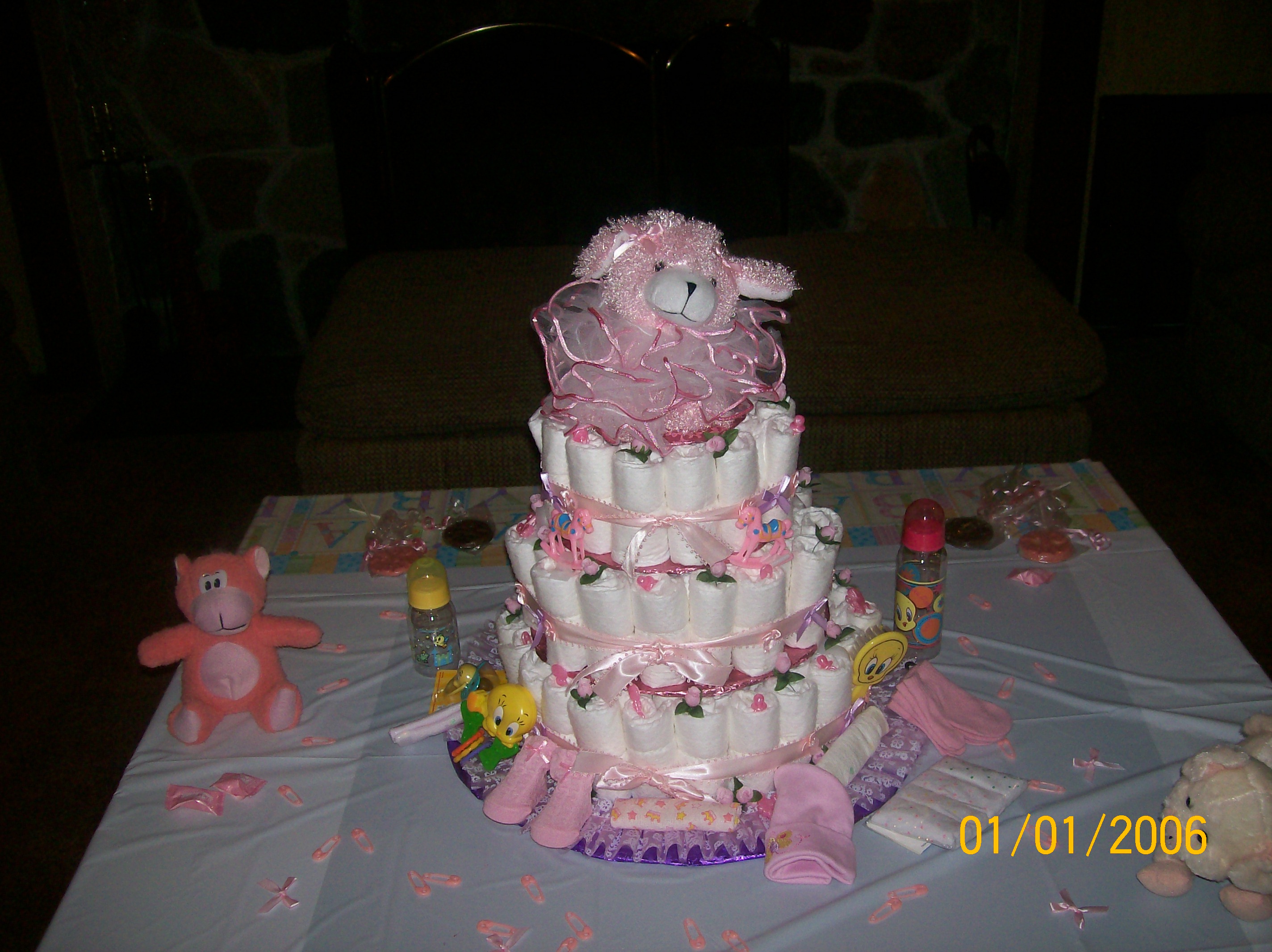 Exotic Diaper Cakes