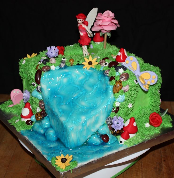 Fairy Birthday Cake