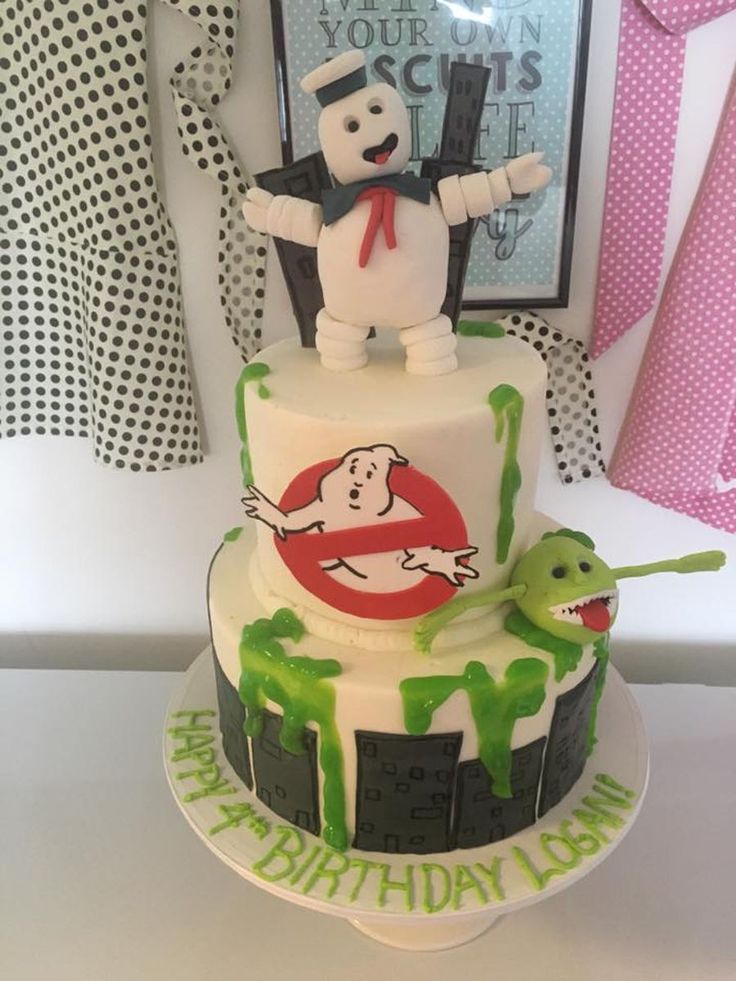 Ghostbuster Birthday Cake Ideas