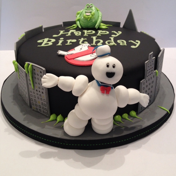 Ghostbuster Birthday Cake