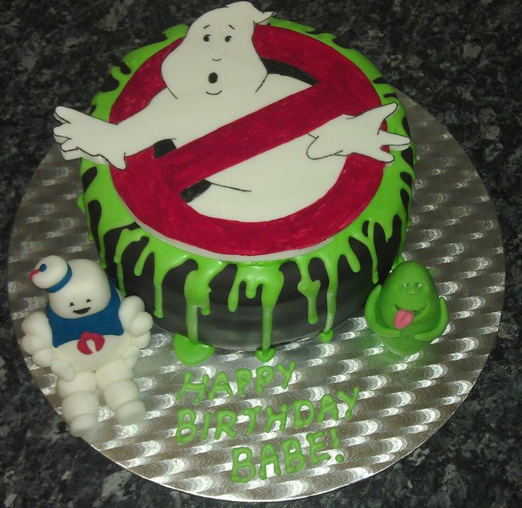 11 Photos of Ghostbusters Themed Cakes