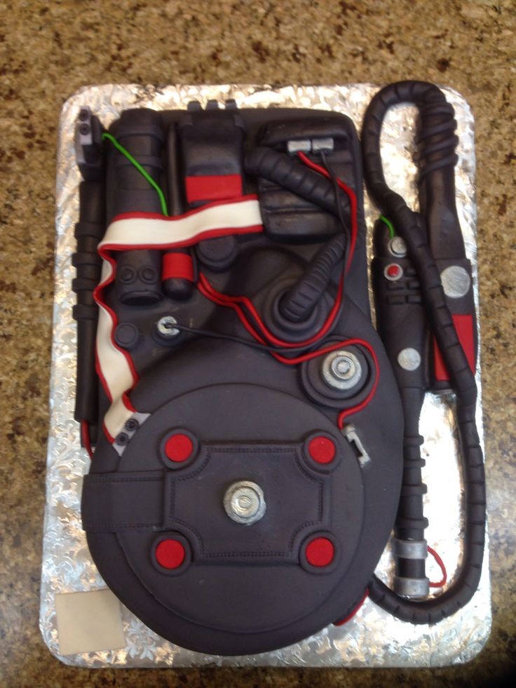 Ghostbusters Themed Cake