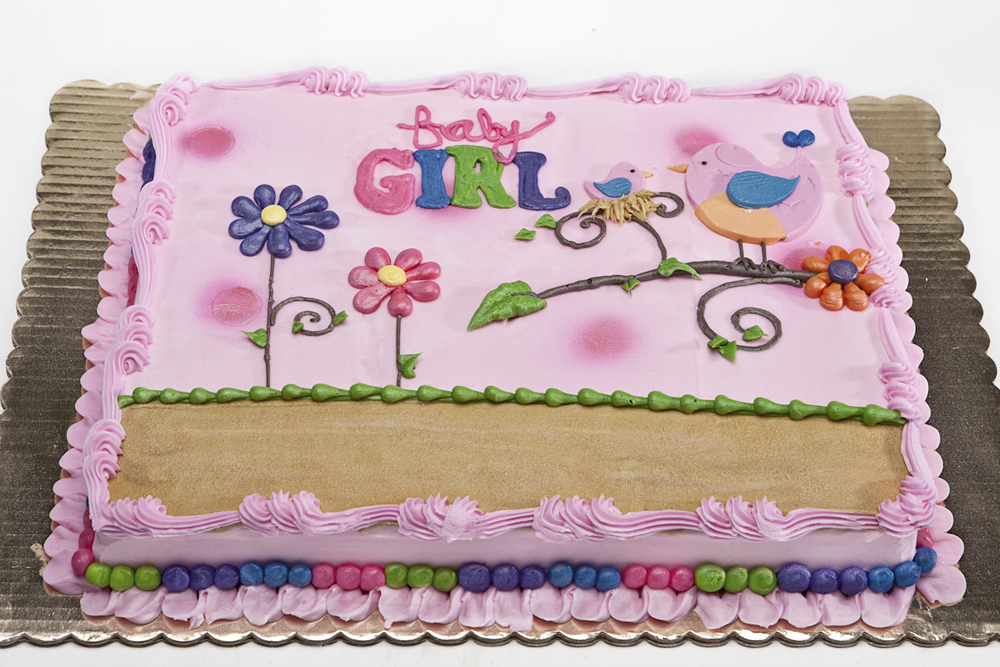 Girl Baby Shower Sheet Cake Ideas