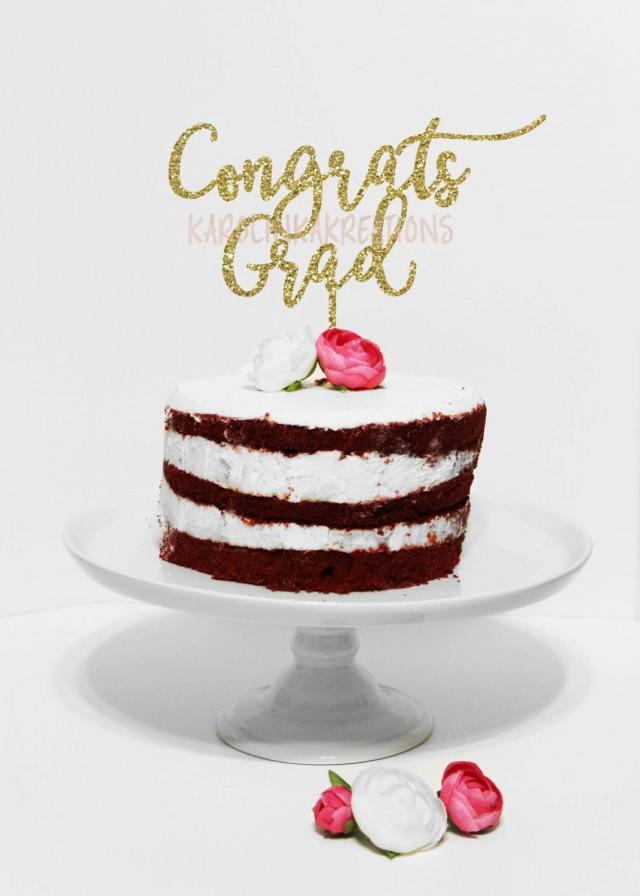 Graduation Cake Topper