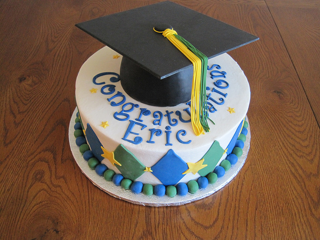 Graduation Cap Cake