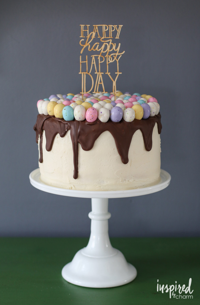 Happy Easter Day Birthday Cake