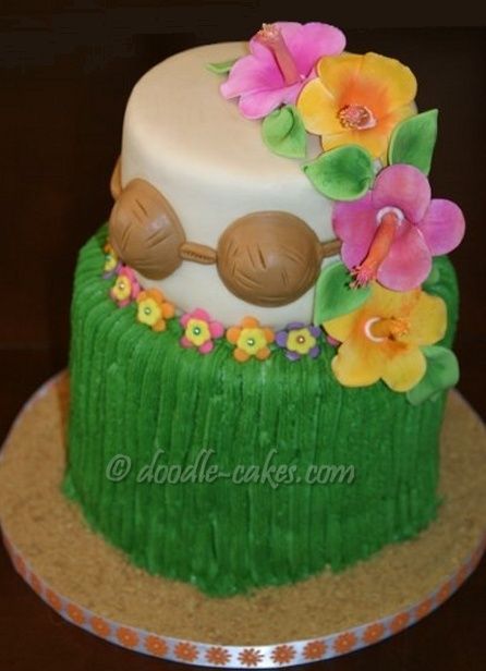 Hawaiian Birthday Cake Ideas