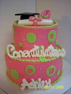 High Schools Graduation Cakes Design