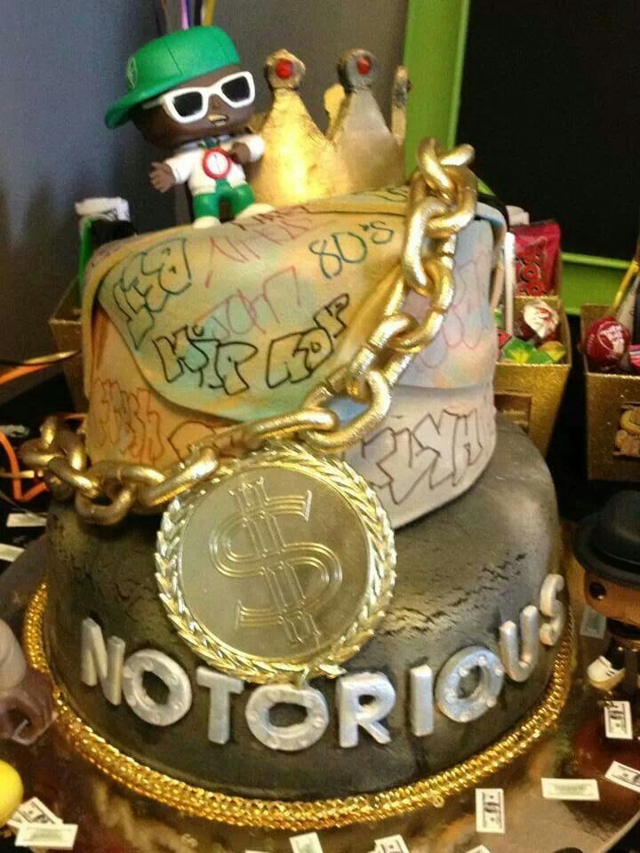 Hip Hop Birthday Cake